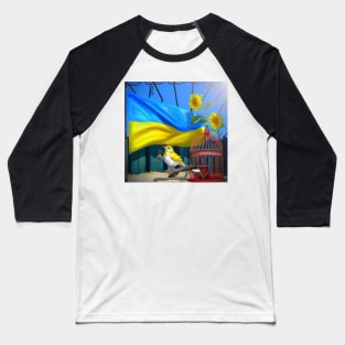 Free Ukraine! Baseball T-Shirt